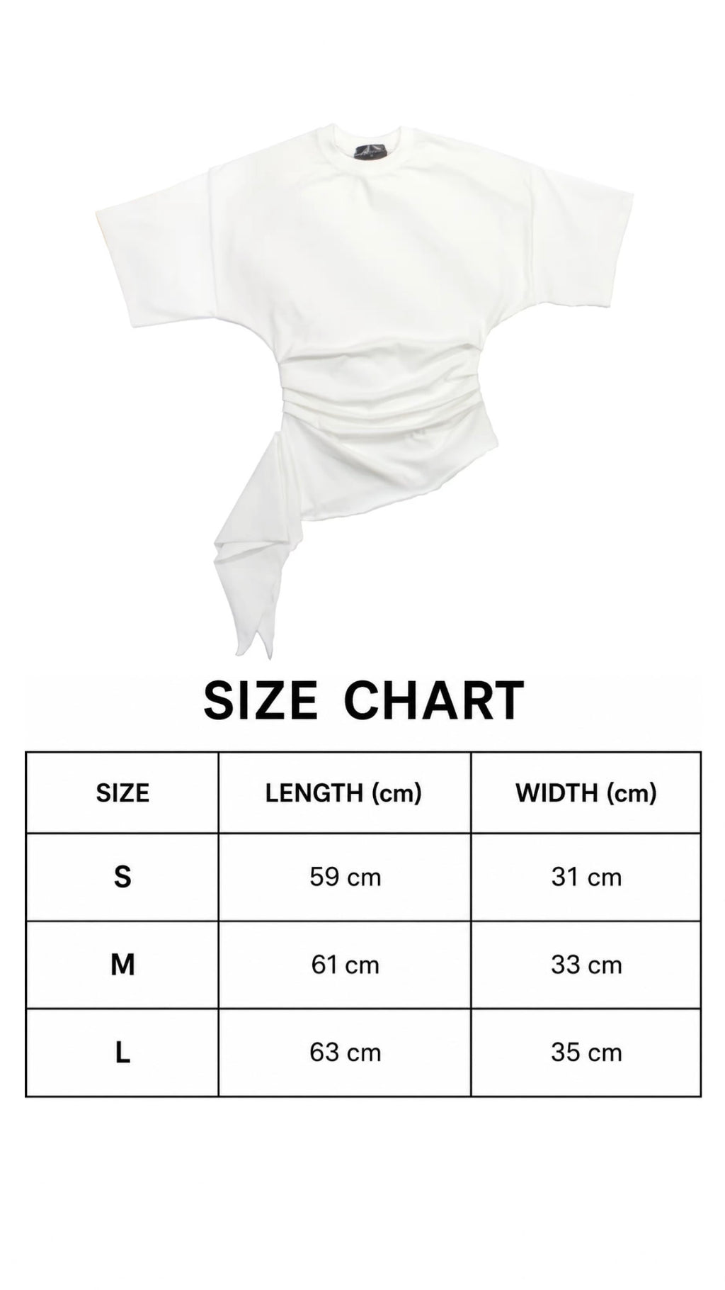 Short sleeve ruched t-shirt