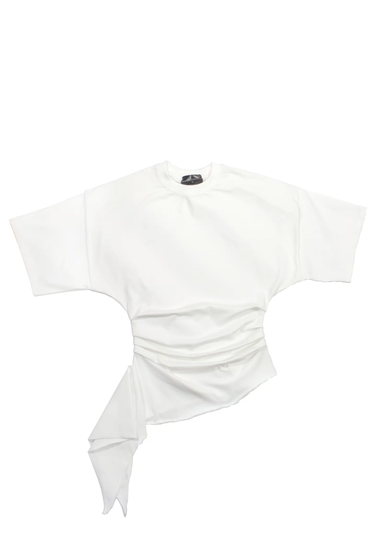 Short sleeve ruched t-shirt